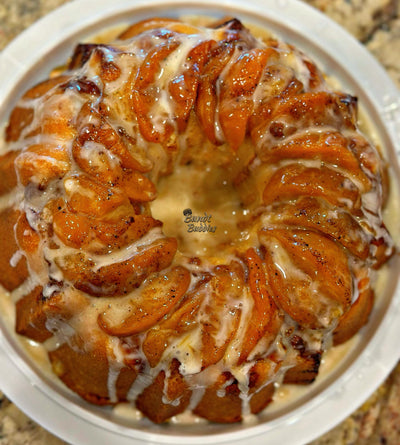 Peach Cobbler Pound Cake 