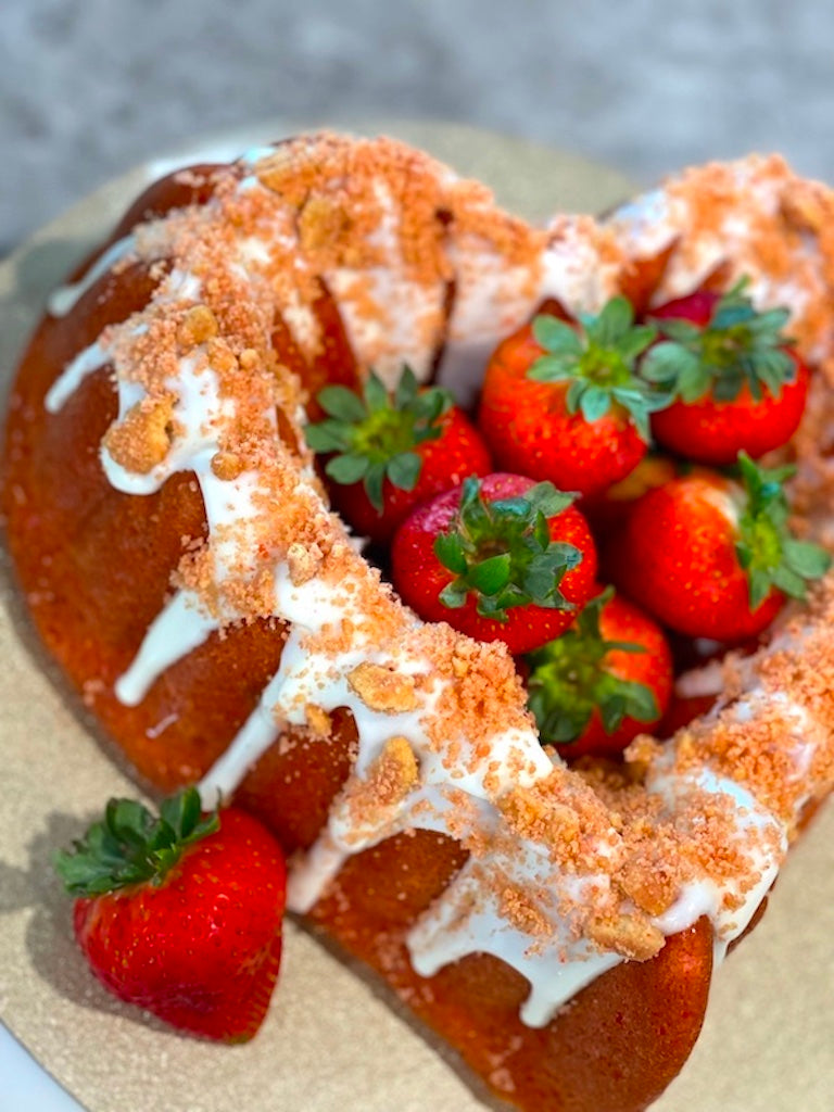 Strawberry Bundt Cake